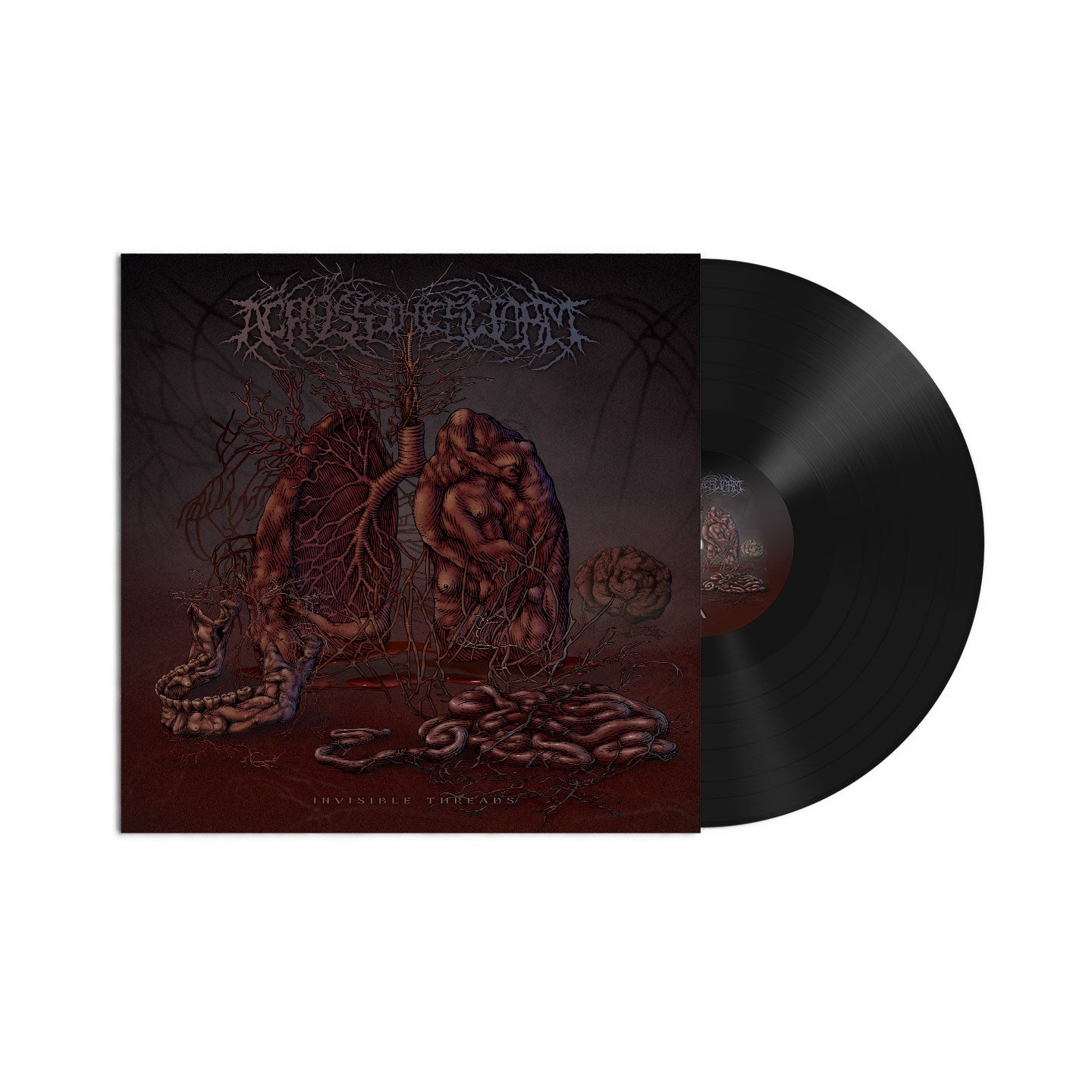 Across The Swarm - Invisible Threads - black vinyl (preorder)