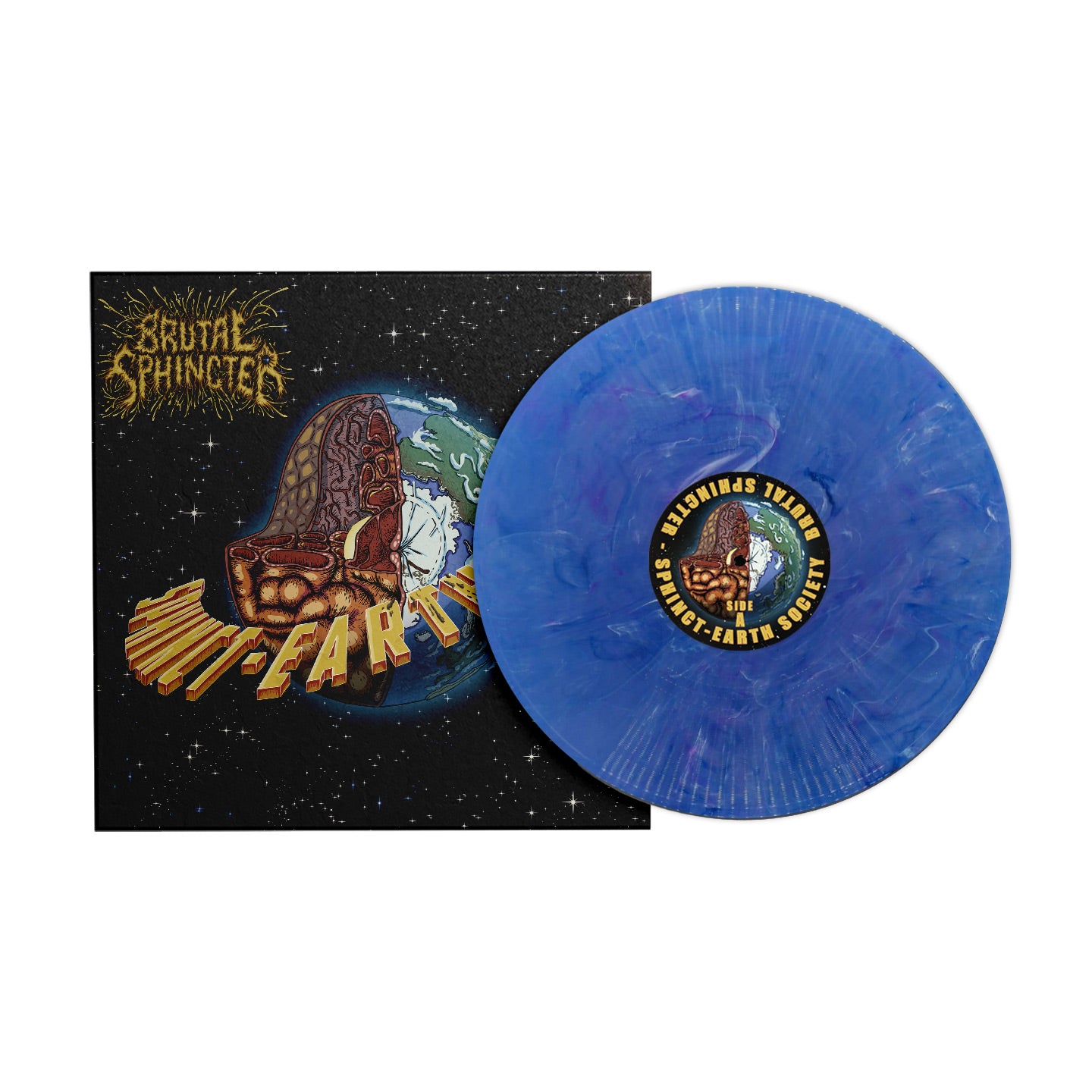 Brutal Sphincter - Sphincht-Earth-Society - Blue Marble LP (preorder)