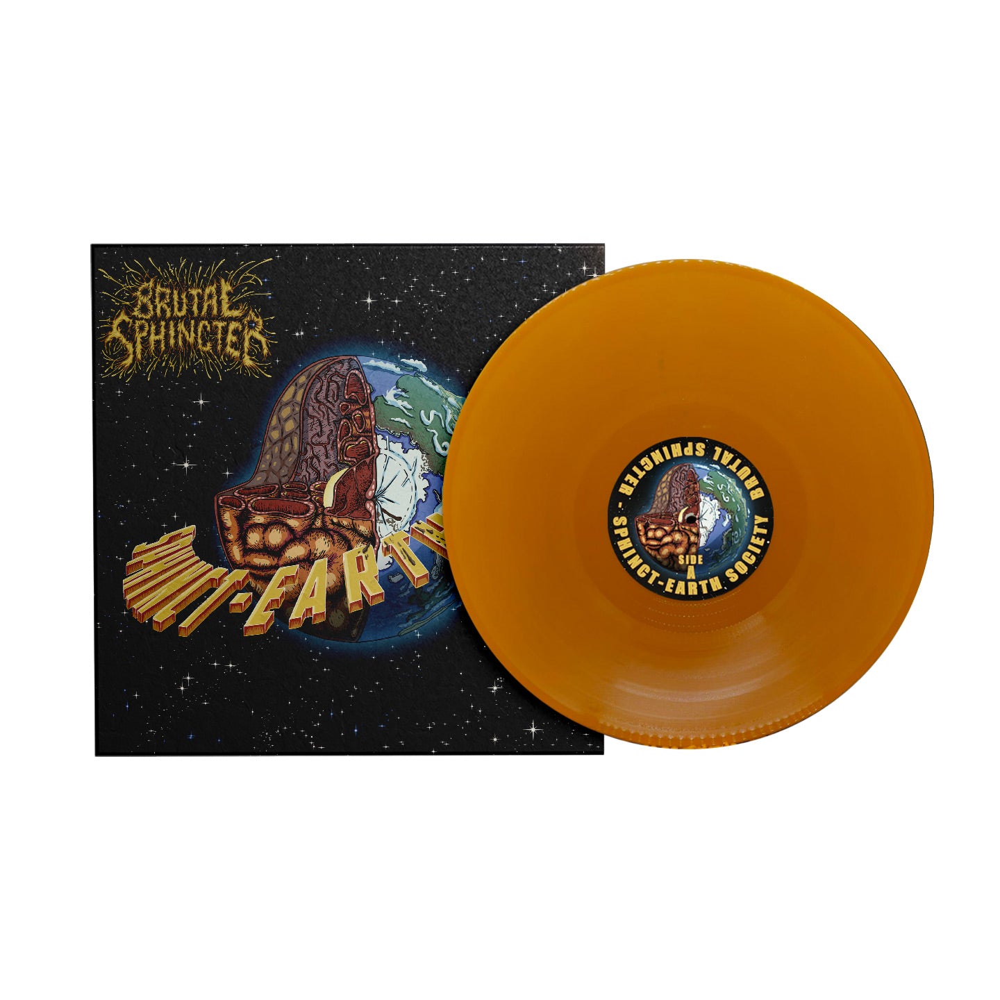 Brutal Sphincter - Sphincht-Earth-Society - Brown LP (preorder)