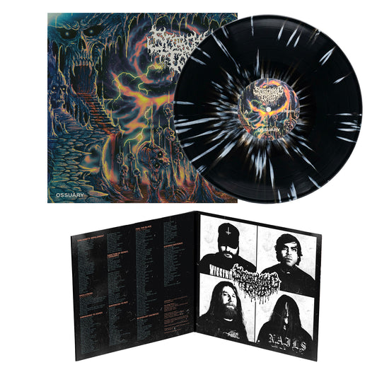 Scorching Tomb - Ossuary - LP gatefold black splatter