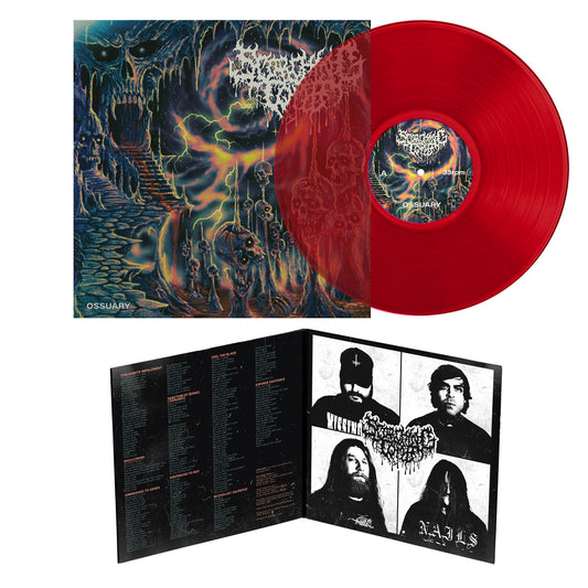 Scorching Tomb - Ossuary - LP gatefold transparent red
