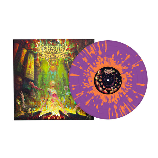 Celestial Scourge - Exomia - Purple Splatter LP
