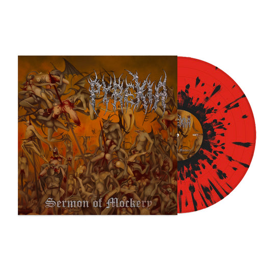 Pyrexia - Sermon of Mockery - Red Splatter LP