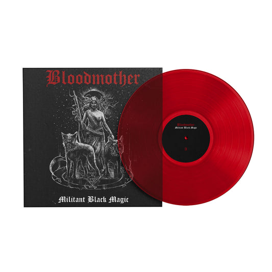 Bloodmother - Militant Black Magic - Transparent Red LP