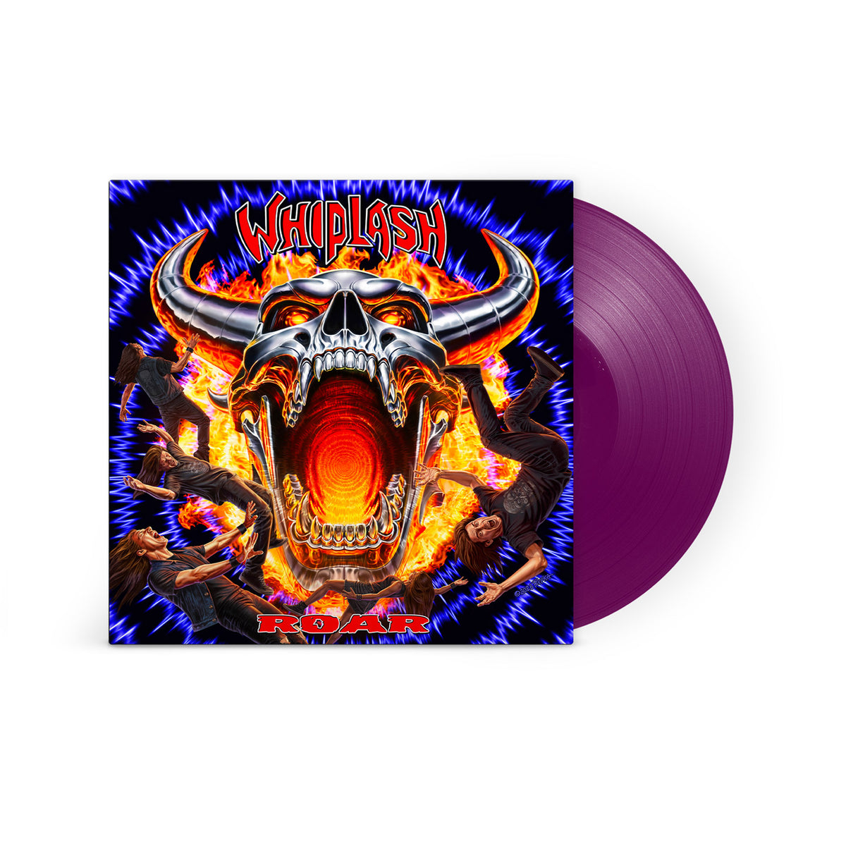 Whiplash - Roar - Transparent Violet LP