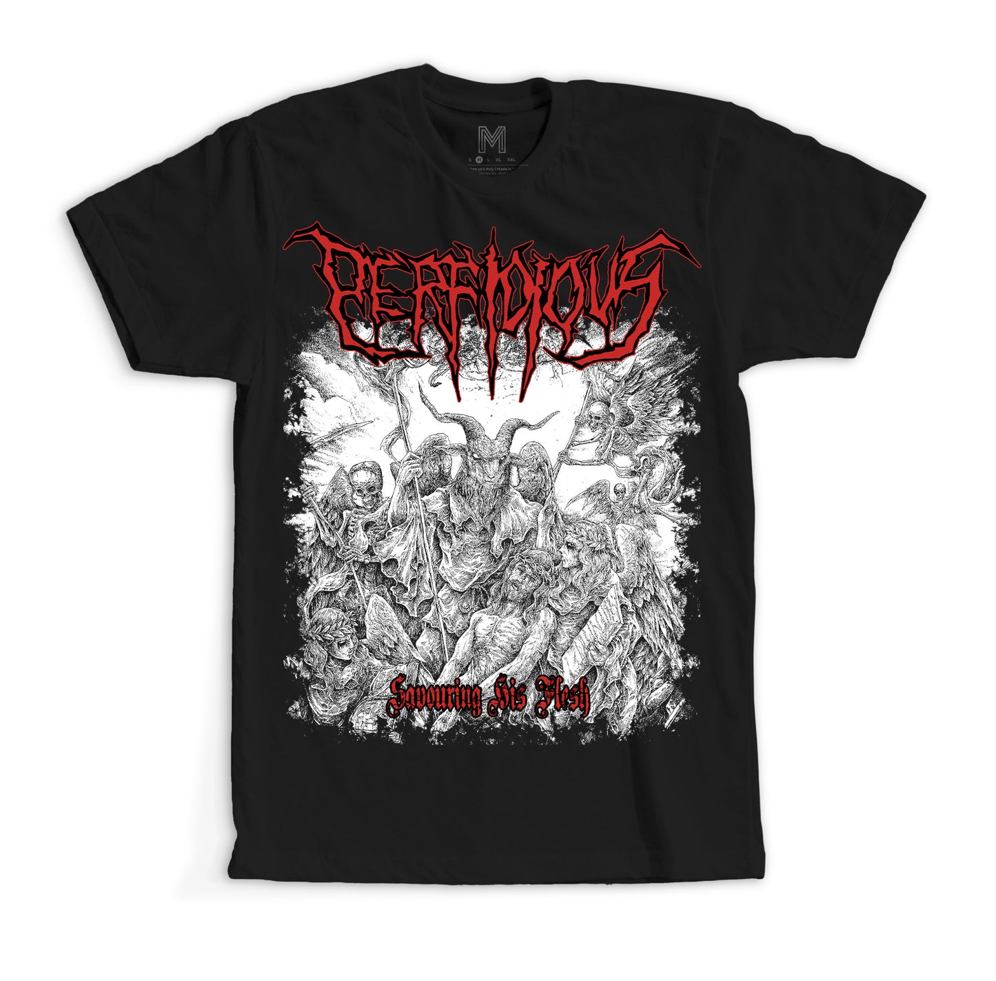 Perfidious "Savouring His Flesh" t-shirt