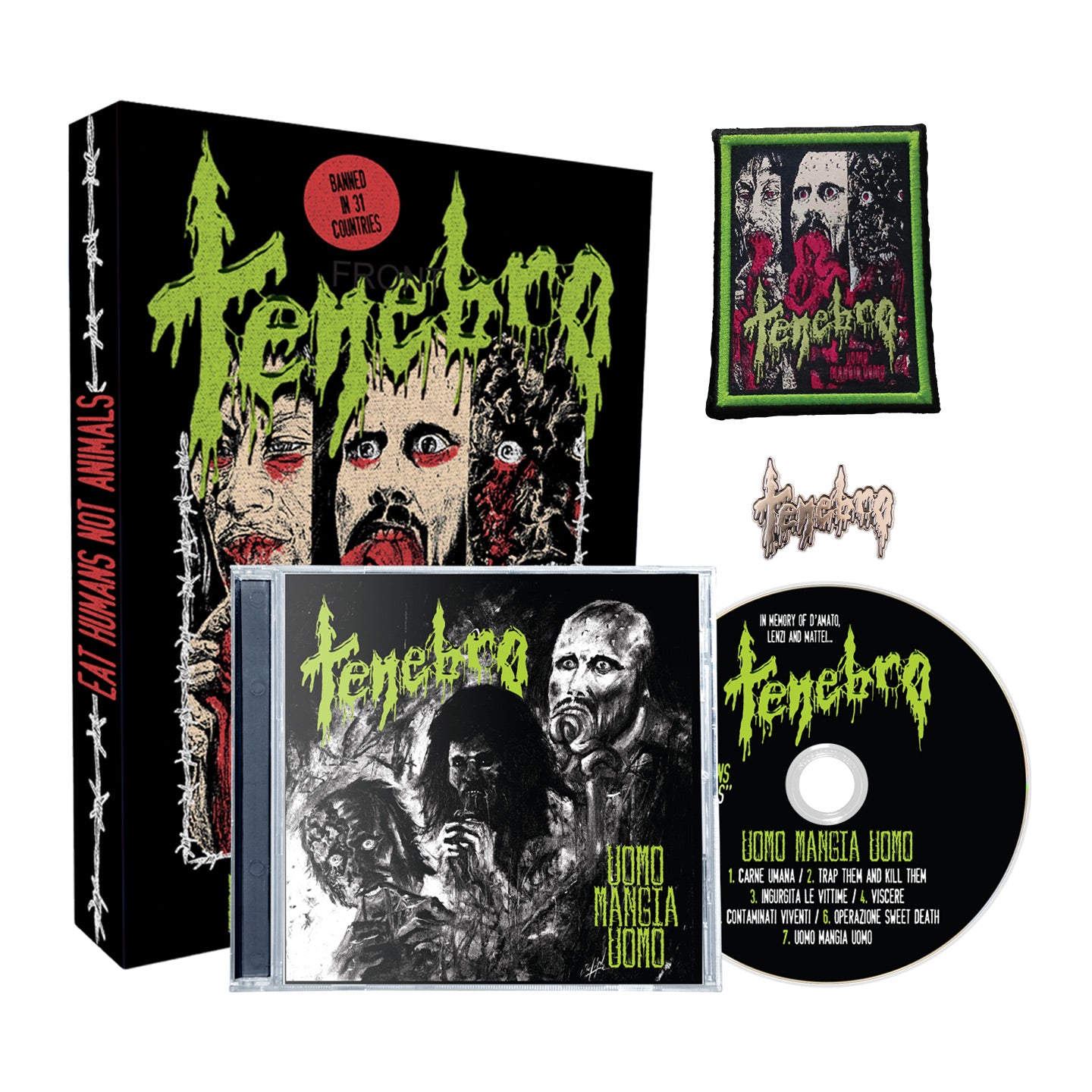 Tenebro - Uomo Mangia Uomo - Longbox Special Edition (preorder)