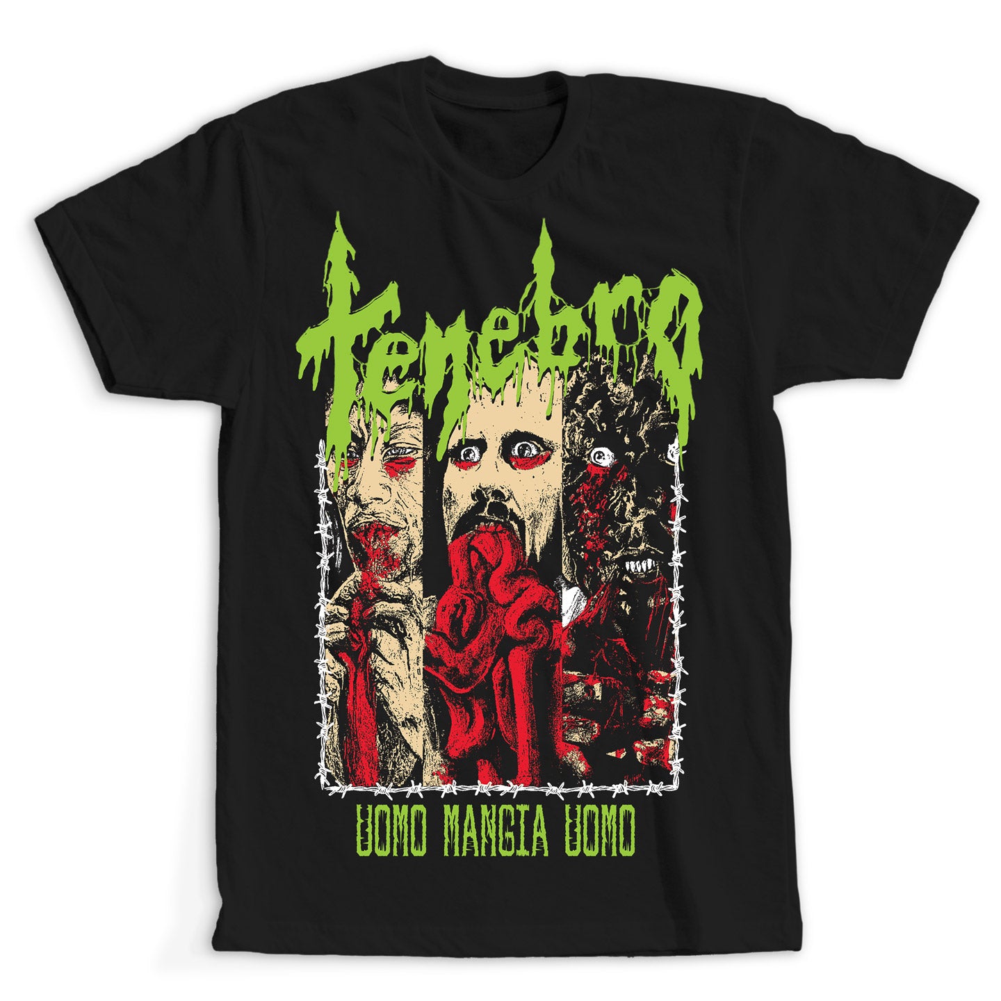 Tenebro - Uomo Mangia Uomo - T-shirt (preorder)