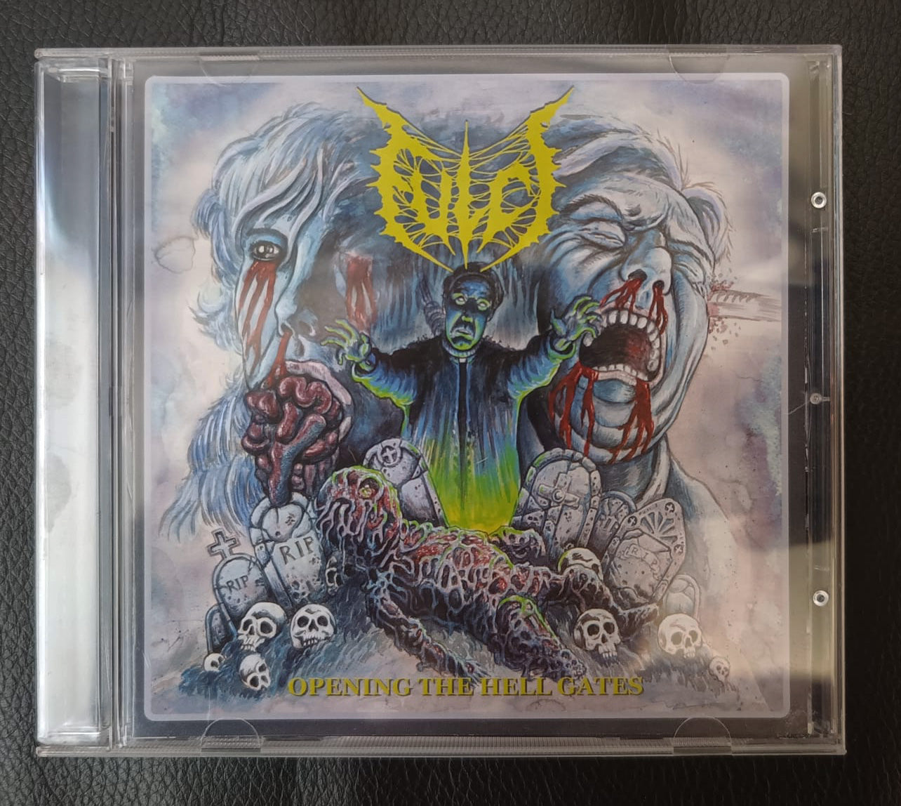 Fulci "Opening The Hell Gates" CD Jewel Case - Brazilian Edition