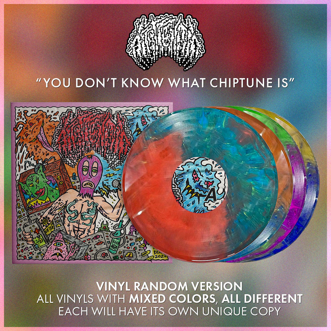 arottenbit "You Don't Know What Chiptune Is" LP 12" Marble Mixed Colors (preorder)