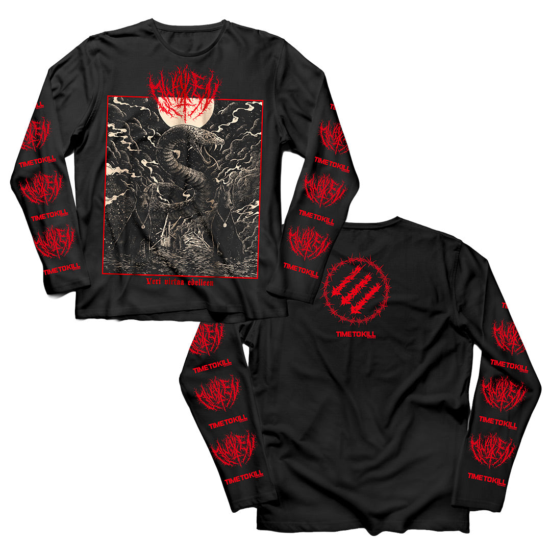 Qwälen - Veri Virtaa Edelleen - Longsleeve t-shirt (preorder)