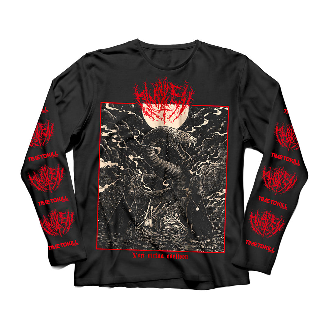 Qwälen - Veri Virtaa Edelleen - Longsleeve t-shirt (preorder)