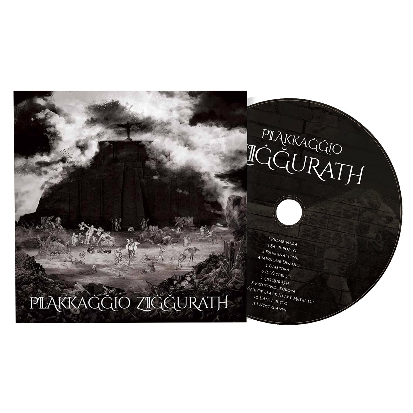 Plakkaggio "Ziggurath" cd jewel case