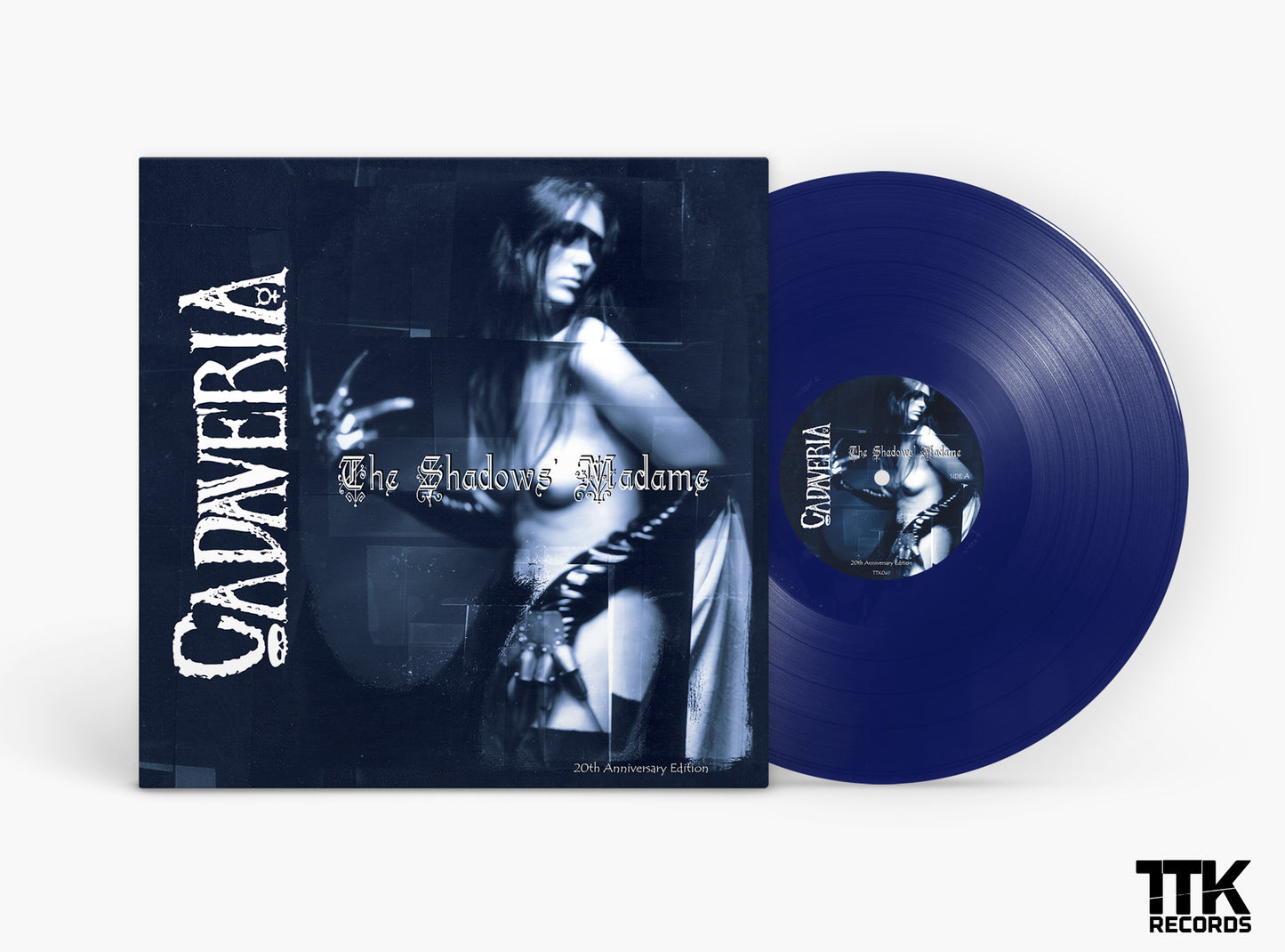 Cadaveria "The Shadows' Madame" LP Blue bundle
