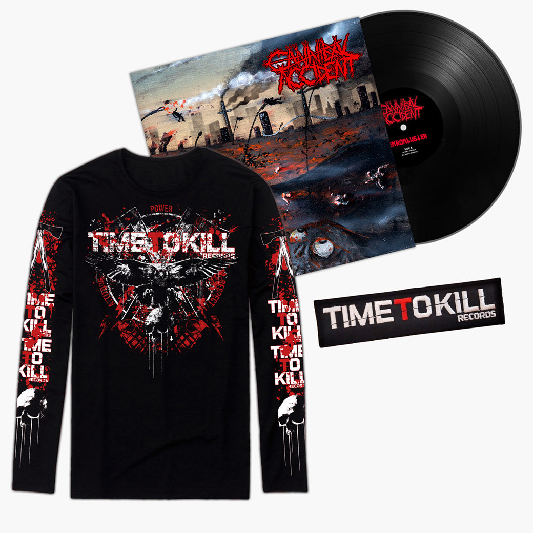 Cannibal Accident "Nekrokluster" LP + TTK bundle