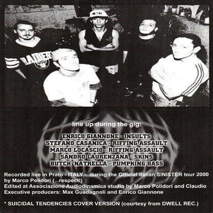 Undertakers "Alive Rumble In Brutality" LP 7"