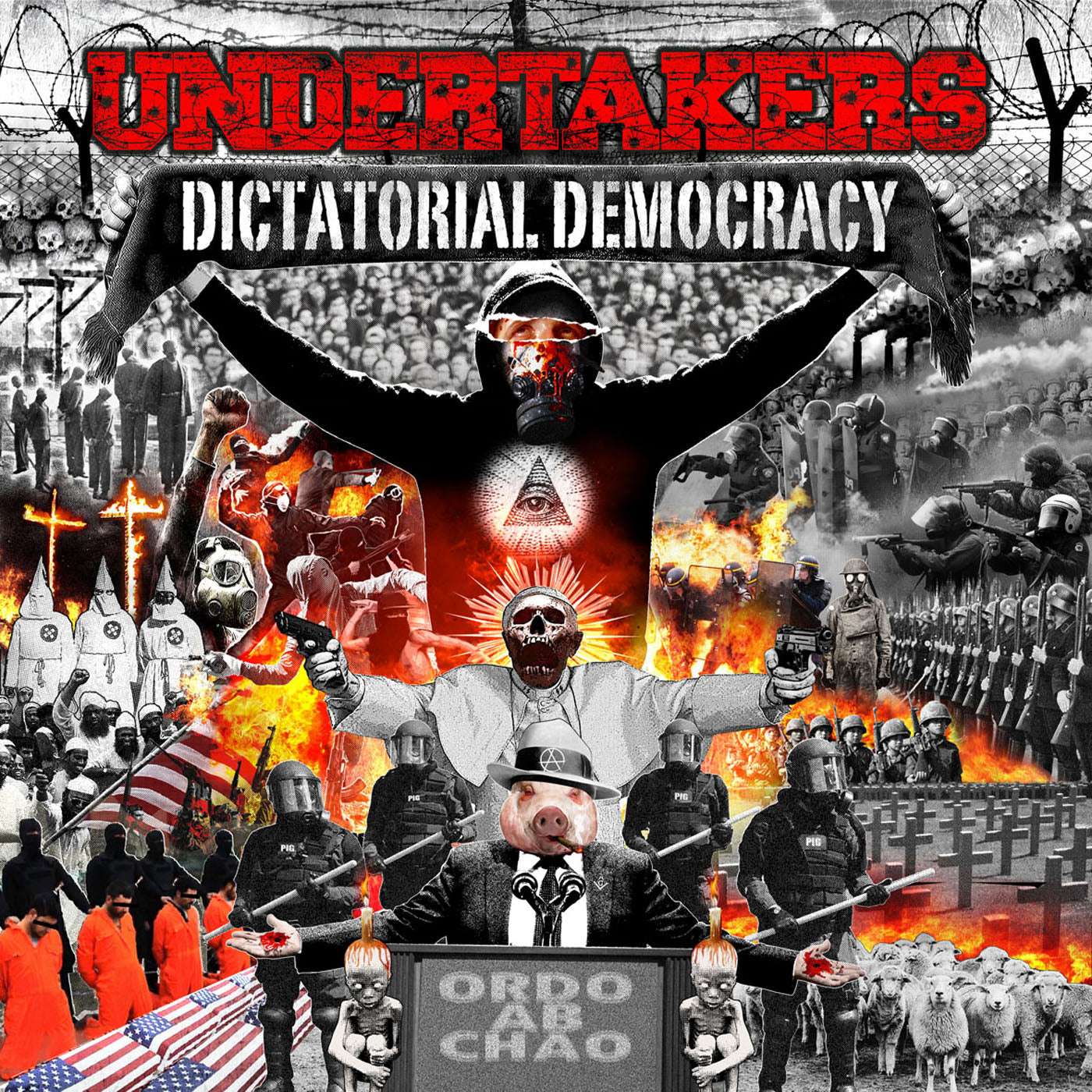 Undertakers "Dictatorial democracy" LP 12" RIOT LIMITED EDITION